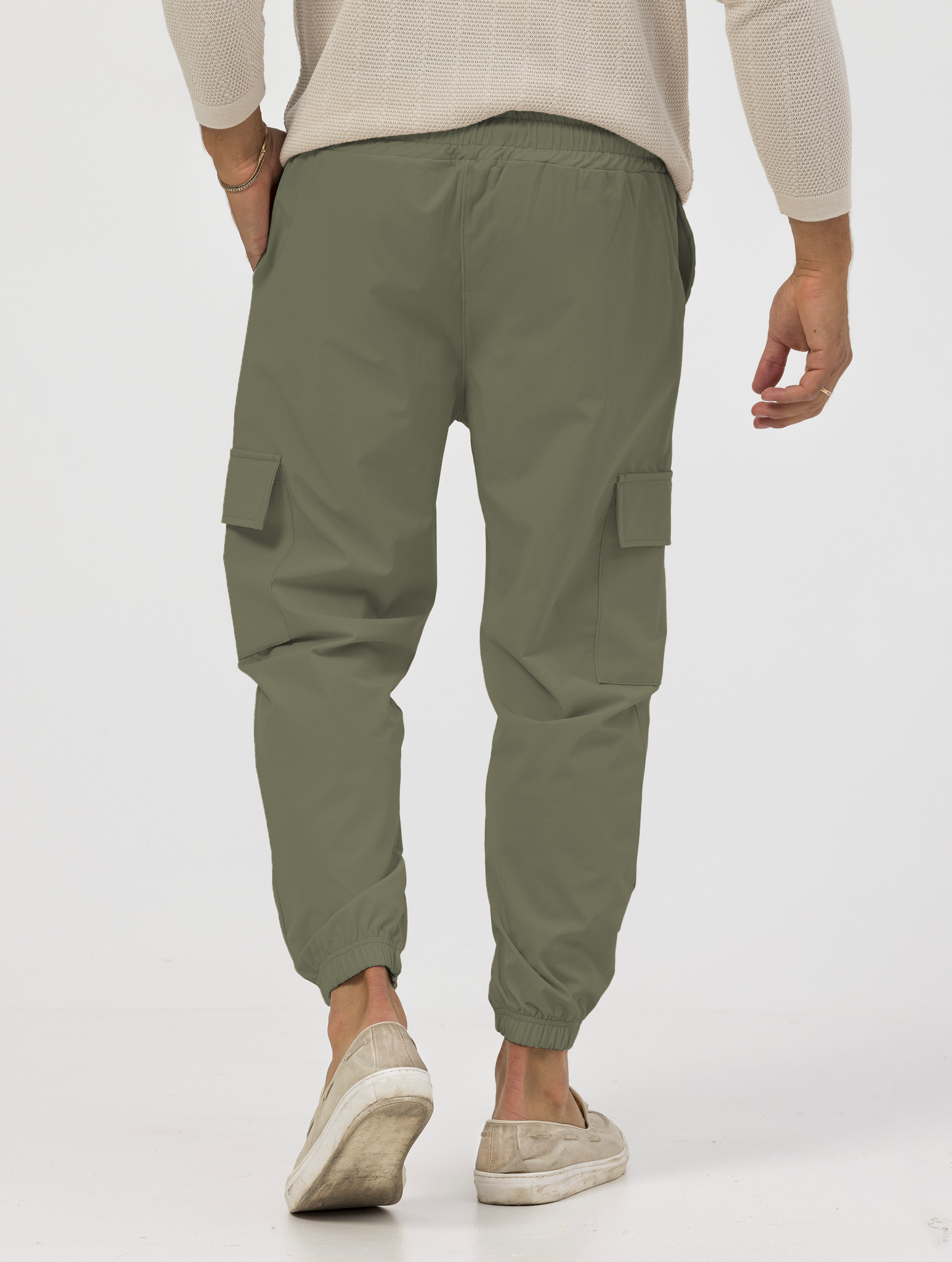 RENNY PANTALON CARGO VERT