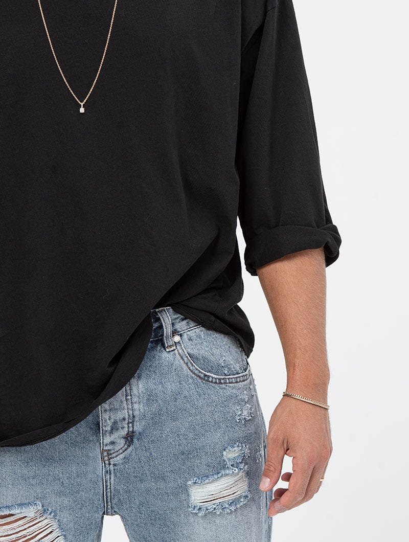 OHIO OVERSIZED T-SHIRT BLACK