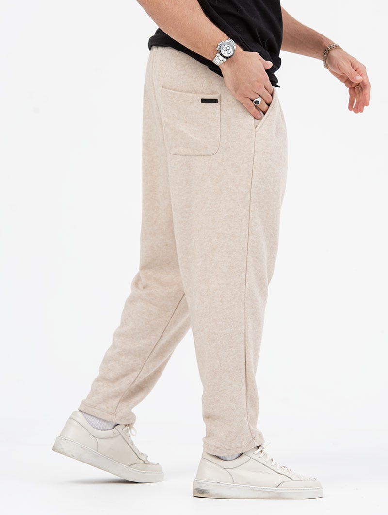 JASPER PANTALON DE CHANDAL EN BEIGE