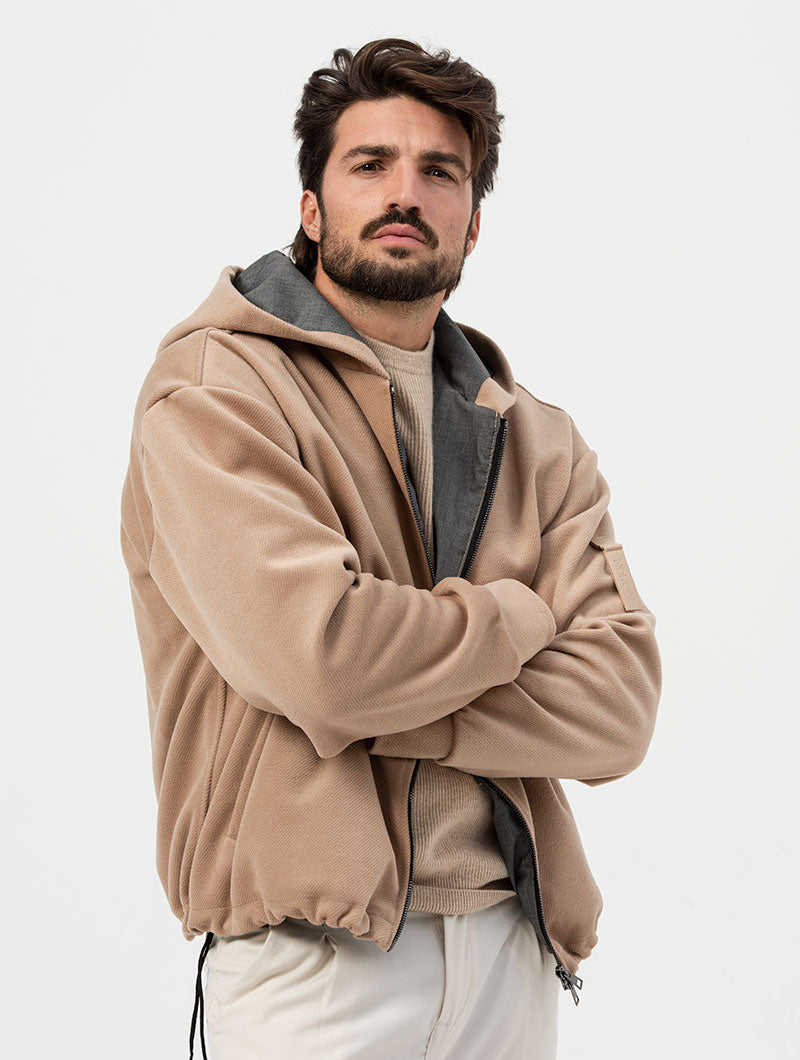 JUSTIN JACKET IN BEIGE