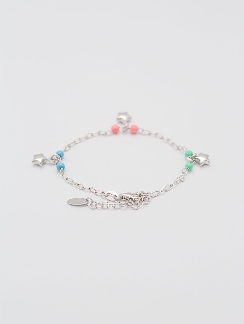 KIDS BRACELETS WITH STARS IN MULTICOLOR UNICA