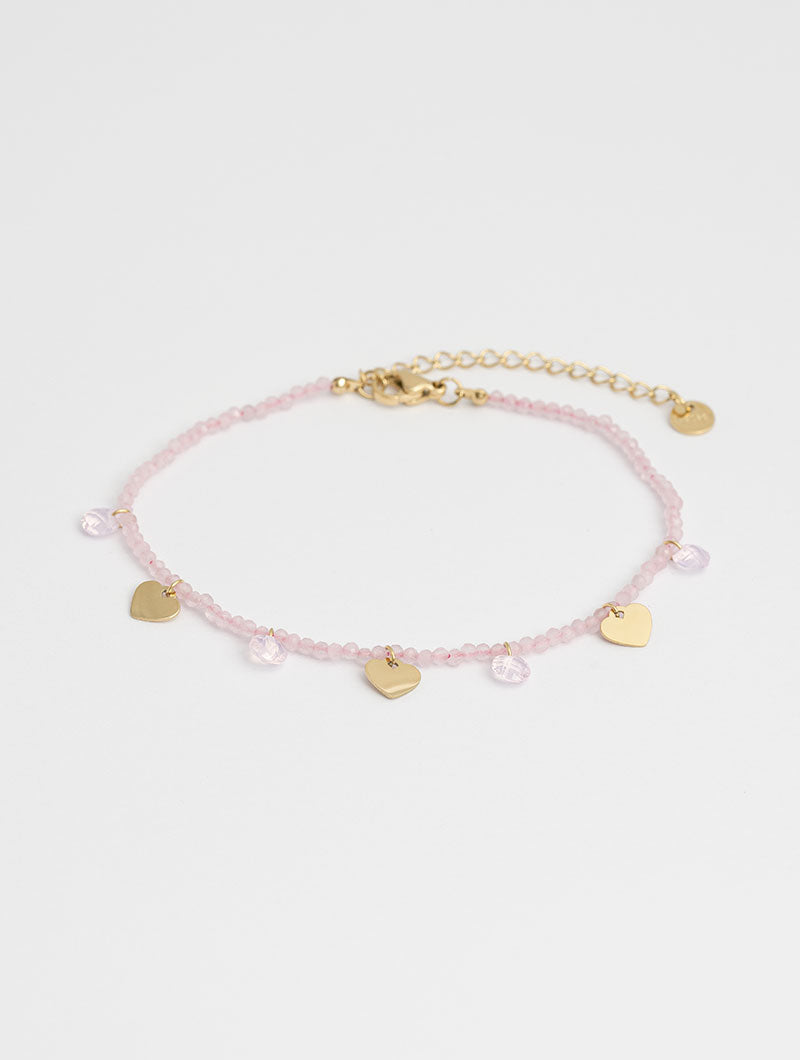 RUBY ANKLET IN PINK