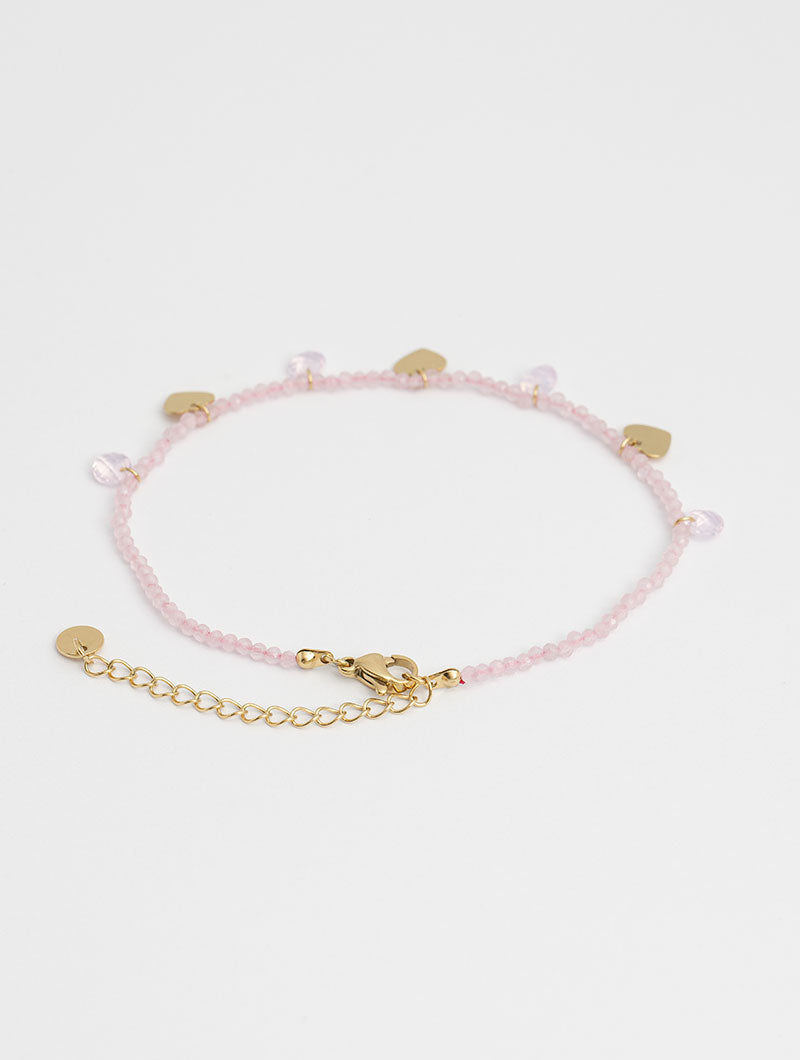 RUBY ANKLET IN PINK