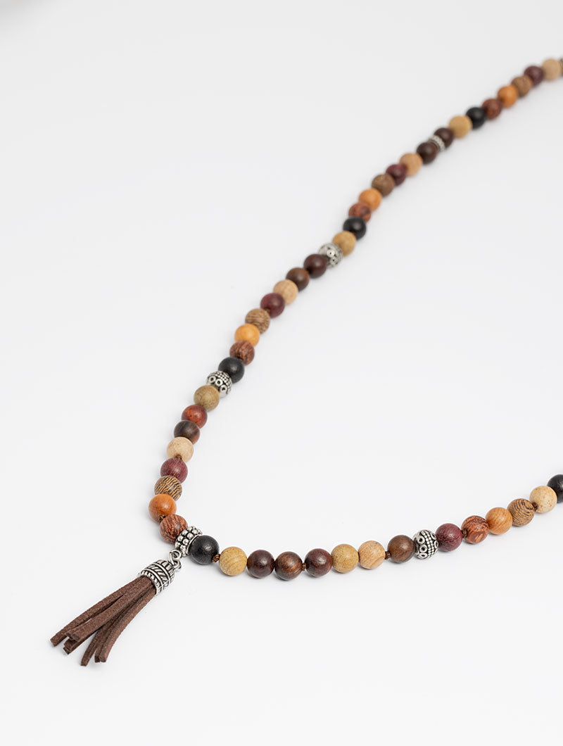 PACO WOOD NECKLACE
