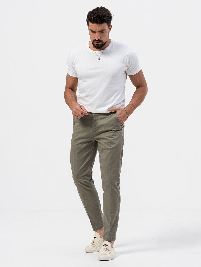 BRIAN CASUAL PANTS IN GREEN