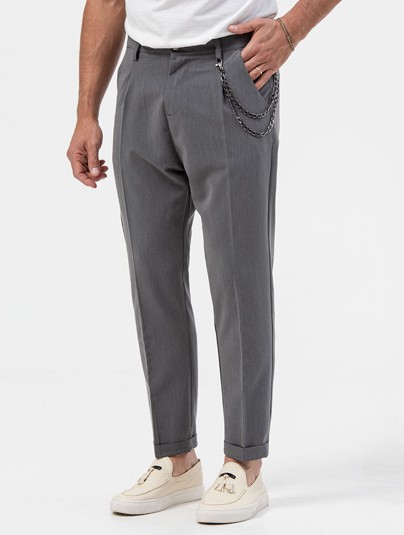 Buy online Mid Rise Flat Front Trousers Formal Trouser from Bottom Wear for  Men by Mancrew for ₹499 at 69% off | 2023 Limeroad.com