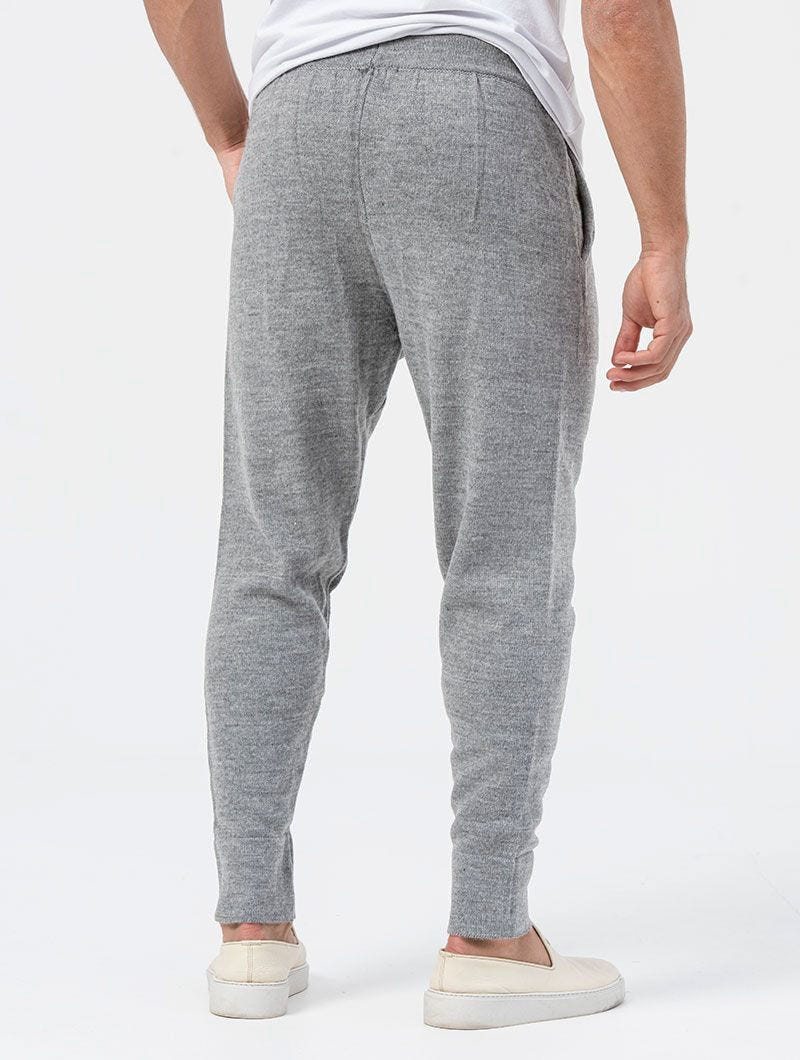 AJAY CASUAL PANTS IN MID GREY
