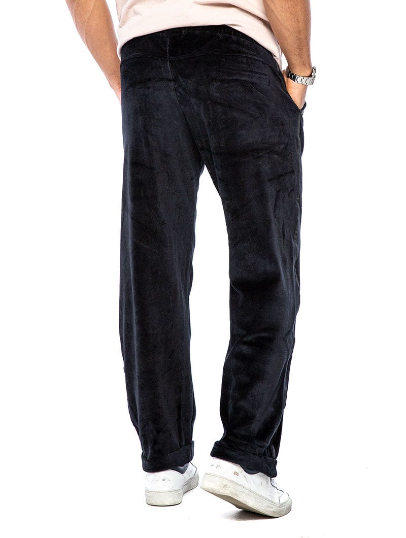 BAROQUE PANTALON DE SMOKING EN NOIR