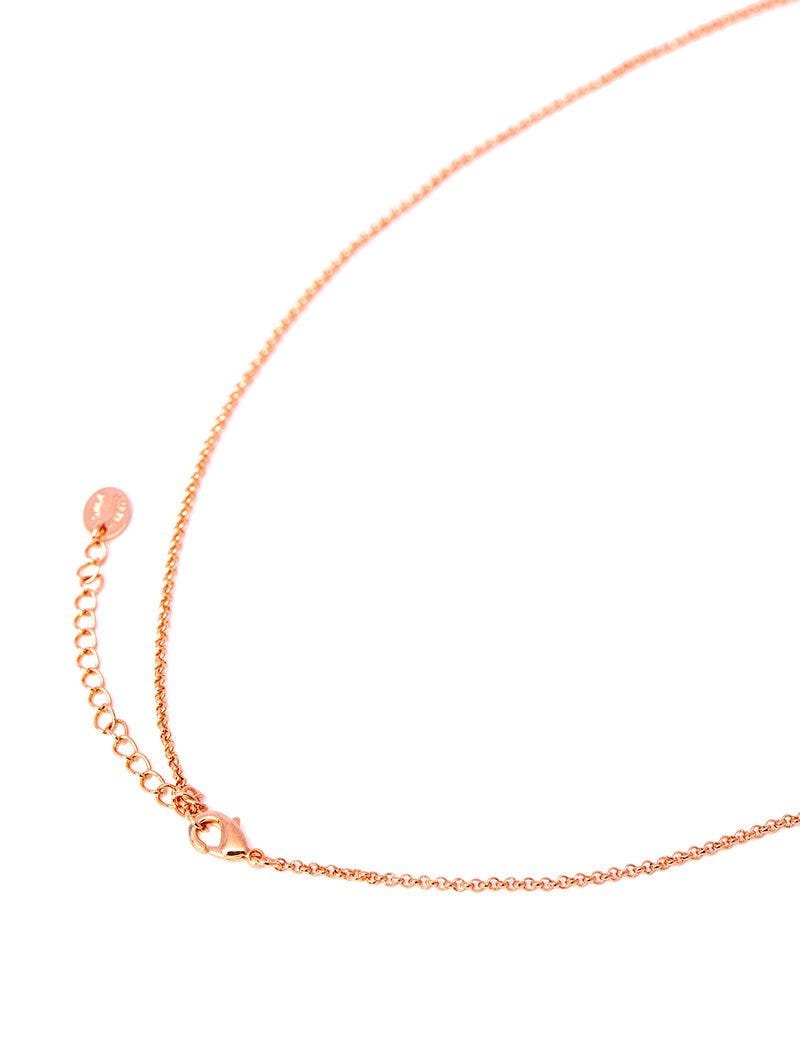 SUPER MOM CHAIN NECKLACE IN ROSE GOLD