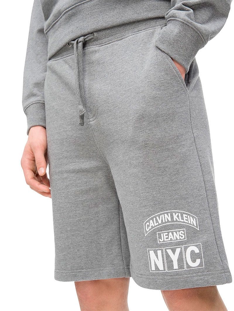 Calvin Klein Jeans LOGO TAB - Shorts - overcast grey/grey 