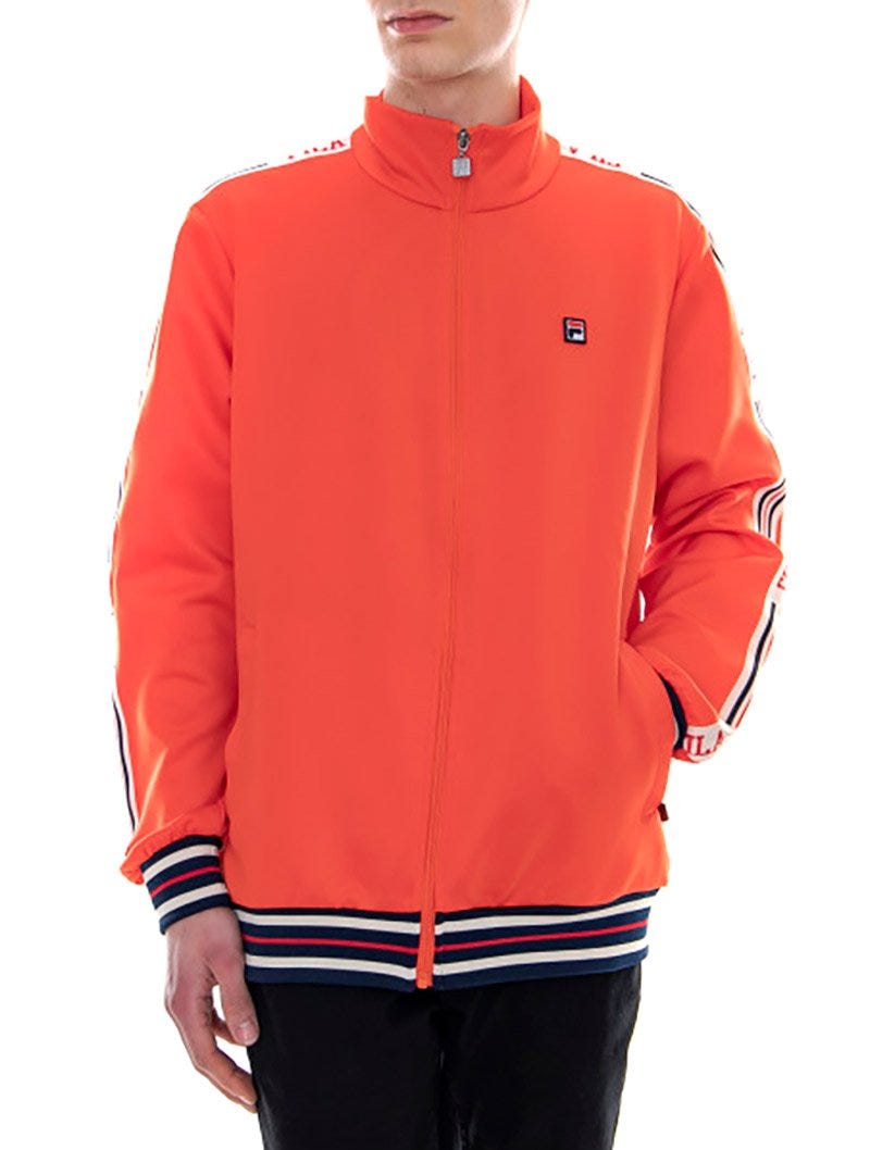 MAN LEFTY TRACK JACKET IN ORANGE