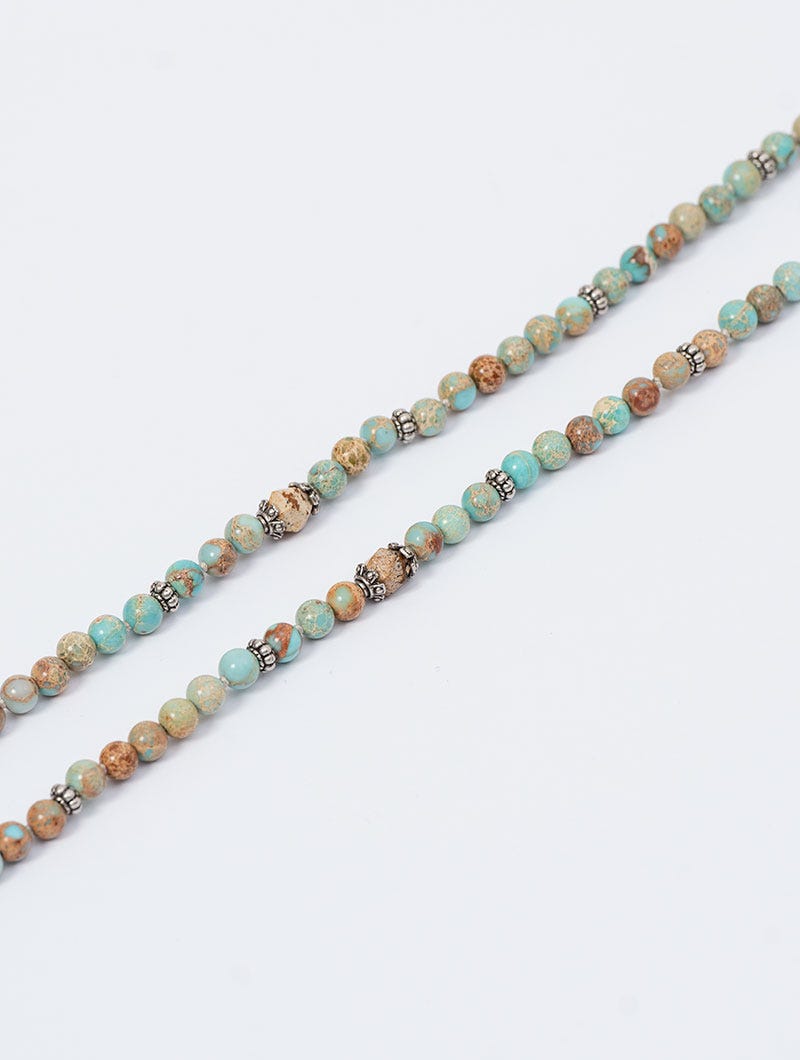 OMRAN NECKLACE IN LIGHT TURQUOISE
