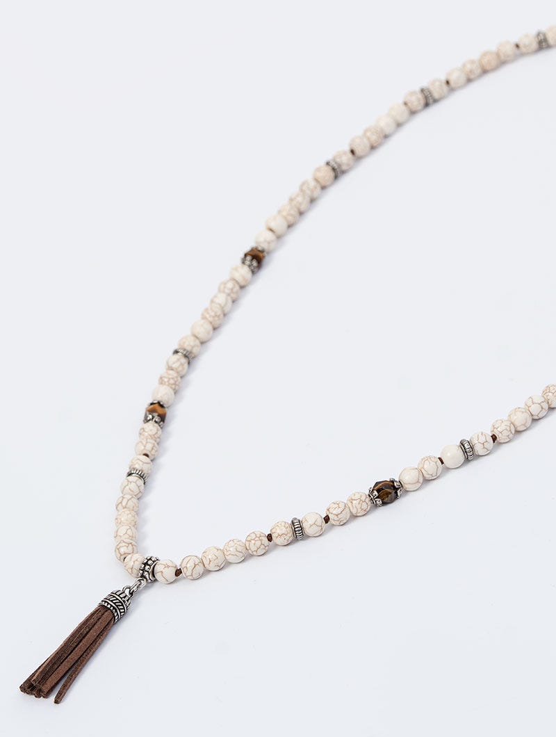 TALAL NECKLACE IN CREAM