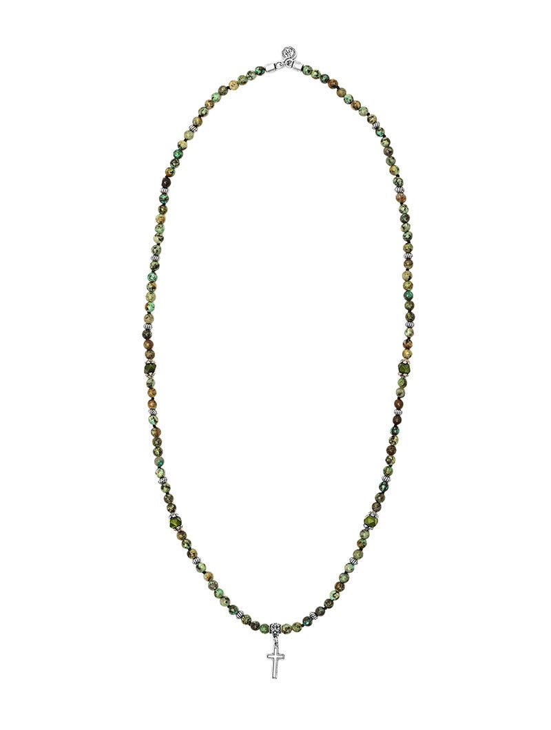 NELLY NECKLACE IN GREEN