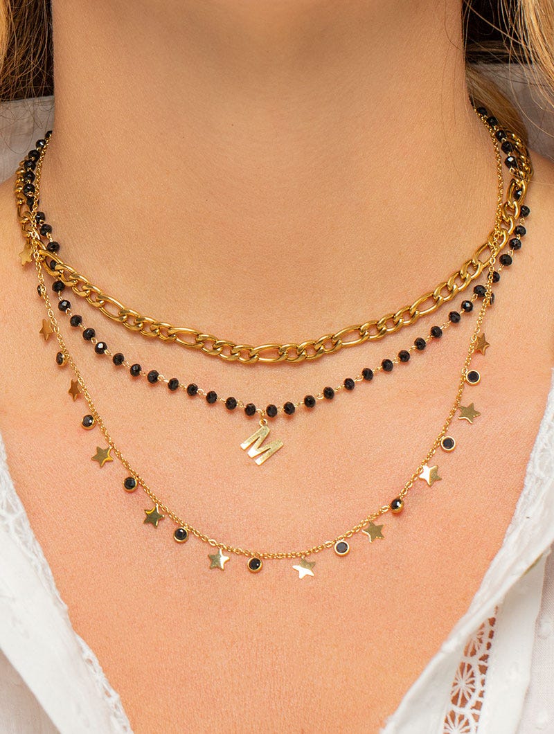 MANDY CHAIN NECKLACE IN GOLD COLOR