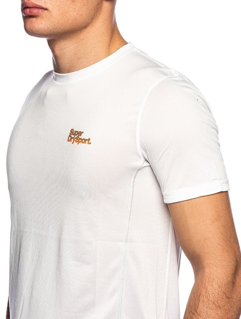 ACTIVE TRAINING S/S T-SHIRT IN WEISS
