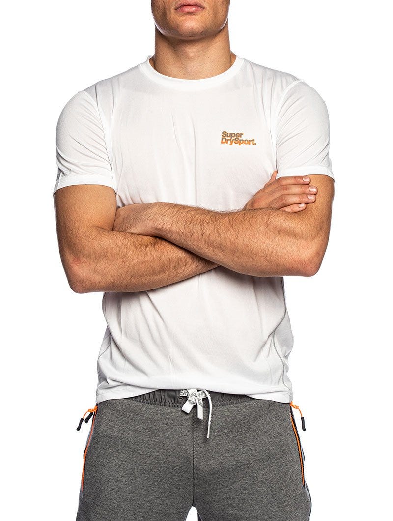 ACTIVE TRAINING S/S T-SHIRT IN WHITE