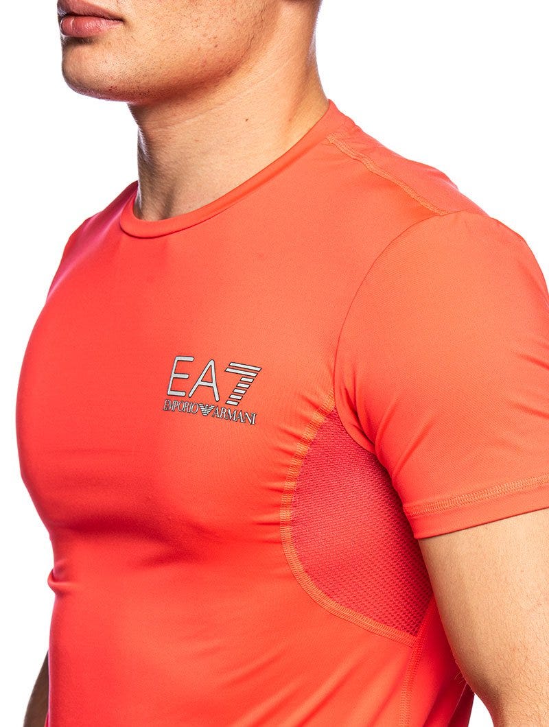 EA7 T-SHIRT IN ROT