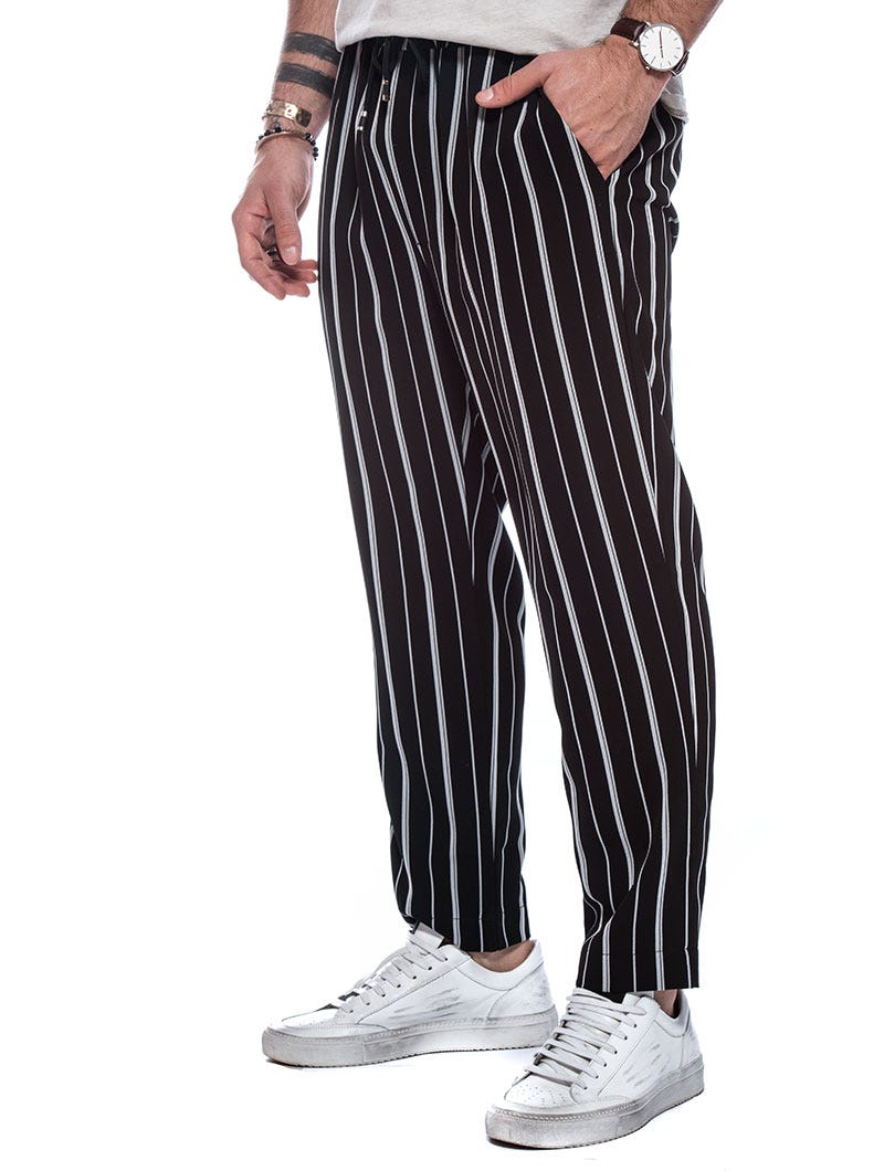 Vertical Stripes woven pants – Bobo Choses