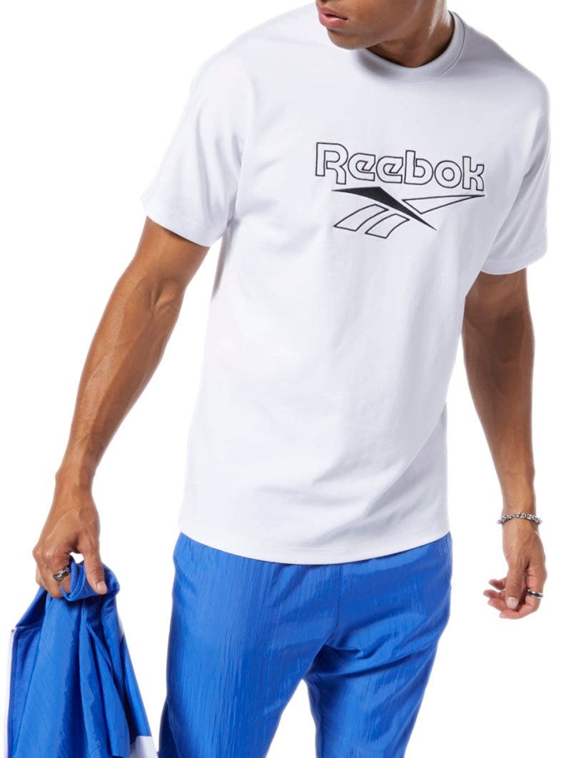 REEBOK OVER TEE IN WHITE